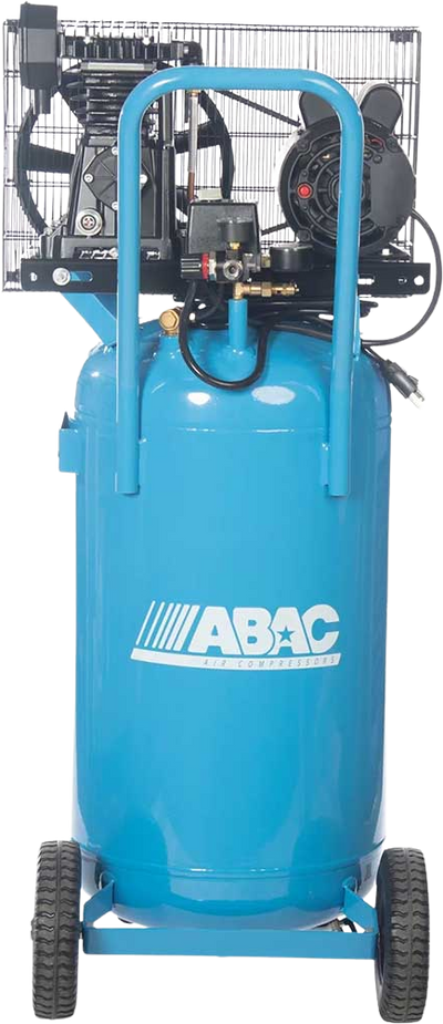ABAC AB-224VP Air Compressor 2HP 145PSI 24 Gallon Single-Stage Single Phase 115V New
