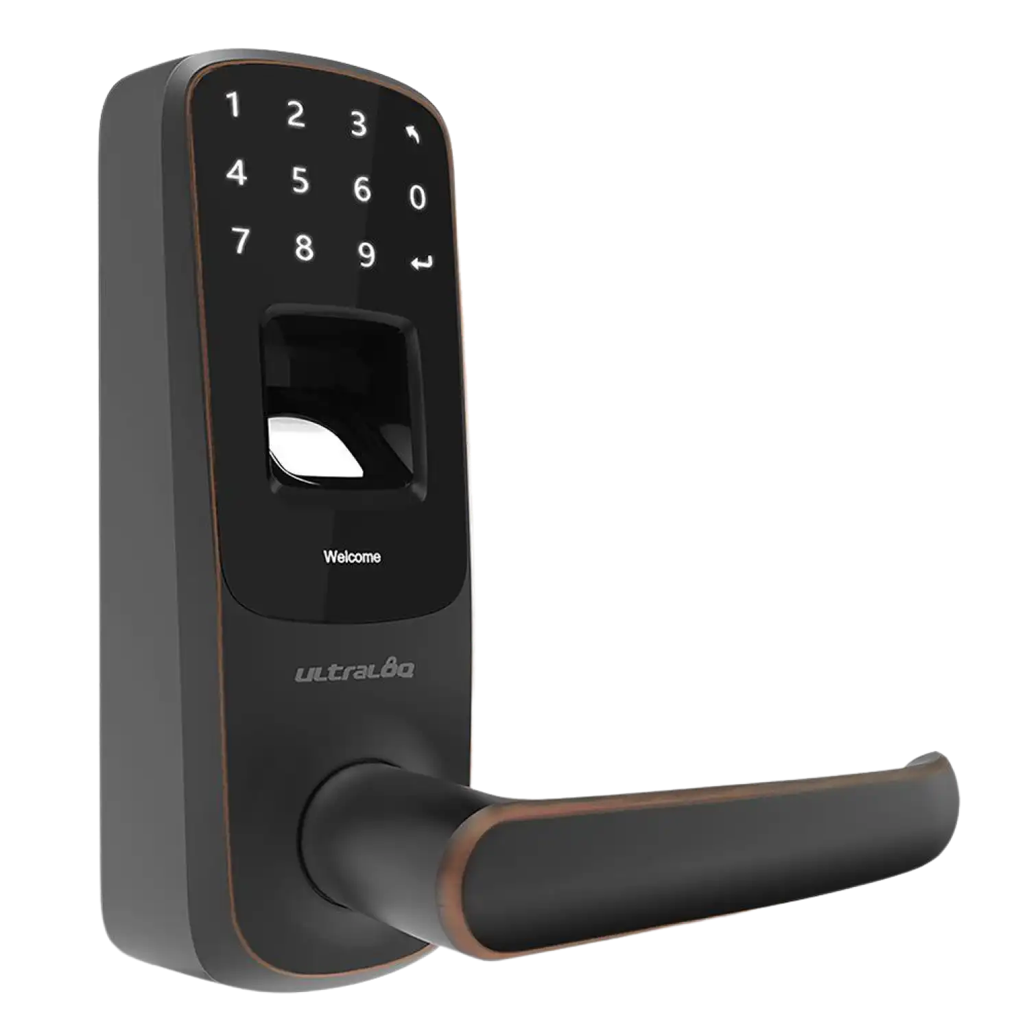 U-Tec UL3 BT (2nd Gen) Smart Lever Lock in Aged Bronze New