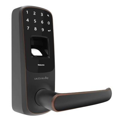 U-Tec UL3 BT (2nd Gen) Smart Lever Lock in Aged Bronze New