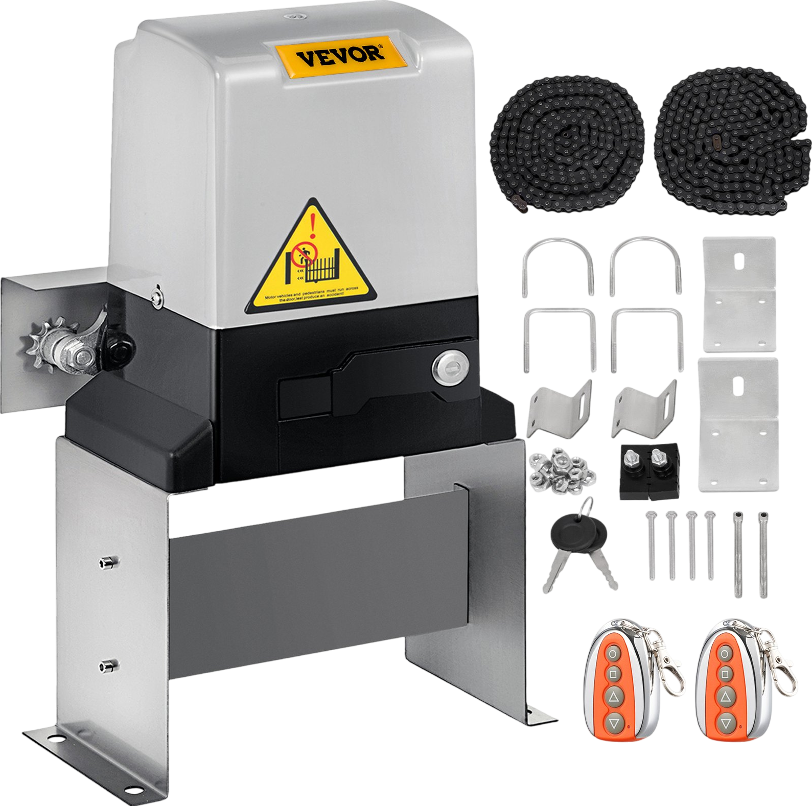 Vevor Automatic Sliding Gate Opener 1800 Lbs. 360W Driveway Operator New