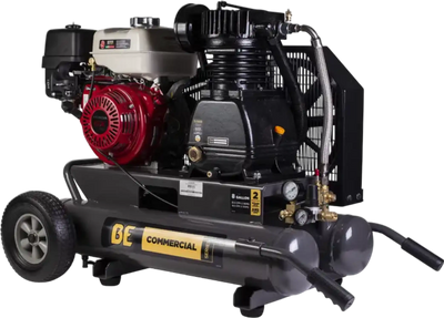 BE Portable Air Compressor with Honda GX270 Engine 17.7 CFM at 175 PSI New