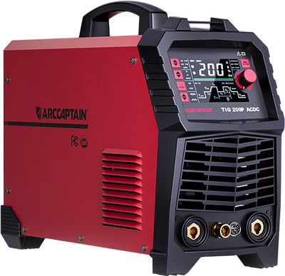 Arccaptain TIG200P Aluminum Welder AC/DC Pulse TIG Multi Process 110V/220V New
