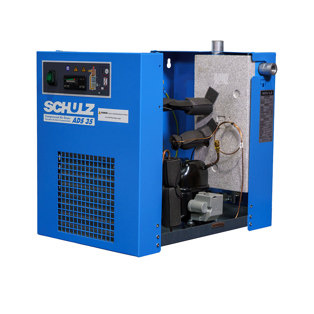 Schulz ADS-35 Air Dryer Non-Cycling Compressed 35 CFM 232 PSI 115V 1-Phase New