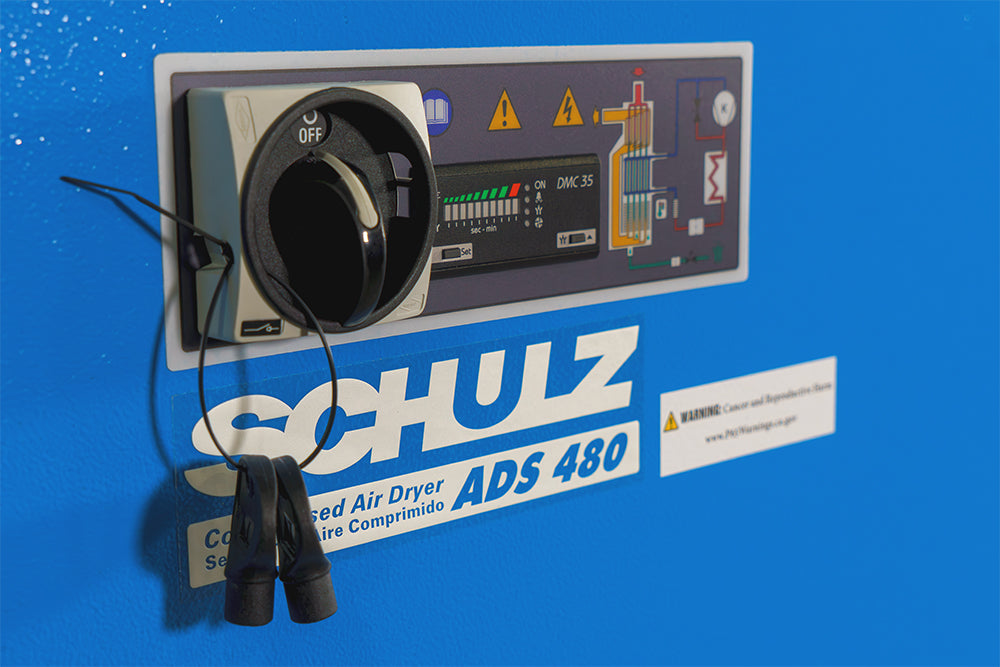 Schulz ADS-480 Refrigerated Air Dryer Non-Cycling 480 CFM 230V Single Phase New