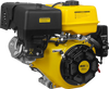 Aceup Energy 15HP 420cc Gas Engine Horizontal Shaft, 4 Stroke OHV Gas Motor with Electric Start, Shaft 1" (25.4mm) Diameter, 3.48" Long, 1/4" Keyway