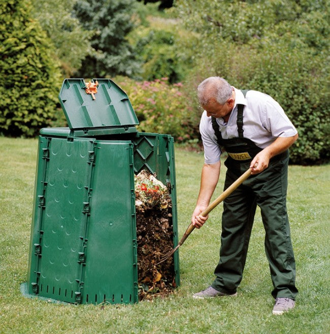 Exaco AeroQuick 187 Gal Heavy-Duty Composter with Rodent-Resistant Base AEROQUICK-187-GAL New