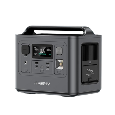 Aferiy AF-P010 Portable Power Station 800W/1600W LiFePO4 Battery 512Wh New
