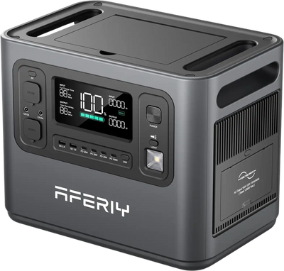 Aferiy AF-P210 Portable Power Station 2400W/4800W LiFePO4 Battery 2048Wh New