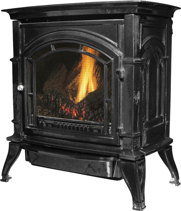 Ashley Hearth AGC500VFN Cast Iron Natural Gas Stove Vent Free 1,500 sq