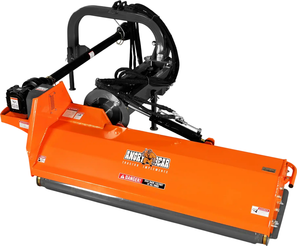 72" Heavy Duty 3Point Offset Ditch Bank Verge Flail Mower,  70-110HP,  PTO Driven,  AGF72