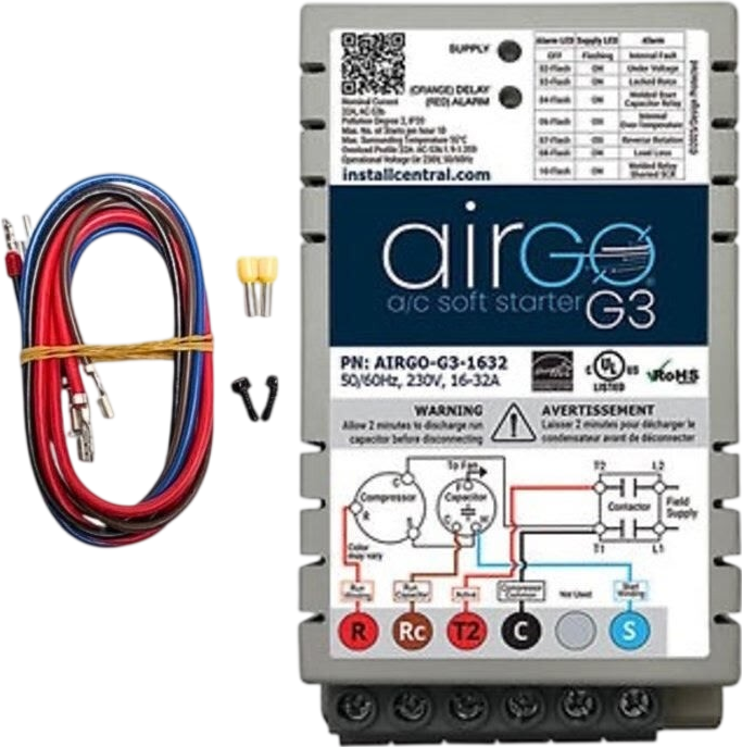 Airgo G3 Soft Starter 16-32A Universal 240V 1-Phase Compatibility New