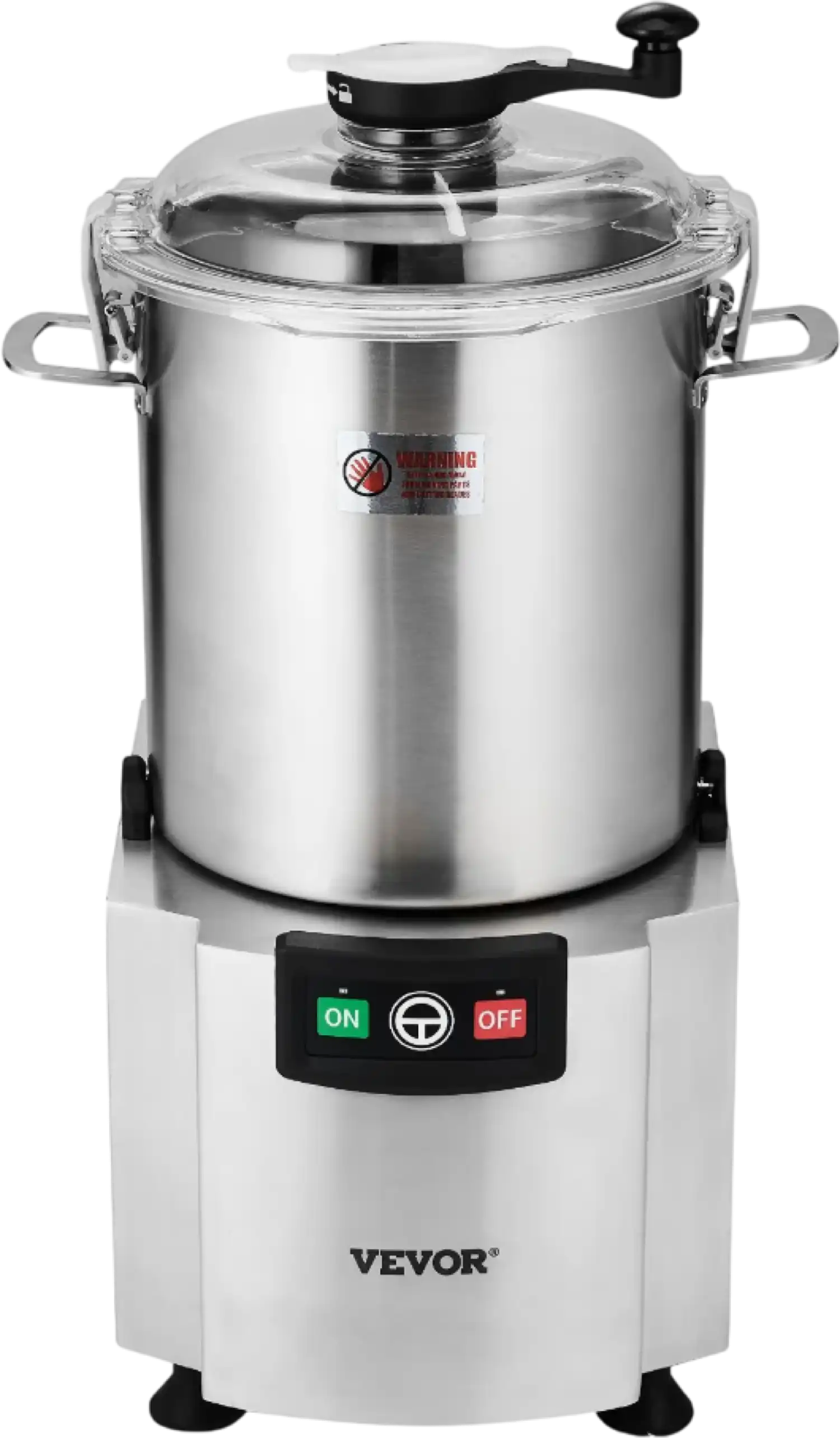 Vevor Commercial Food Processor 19 Qt Stainless Steel 1500 RPM  Vegetable Chopper New