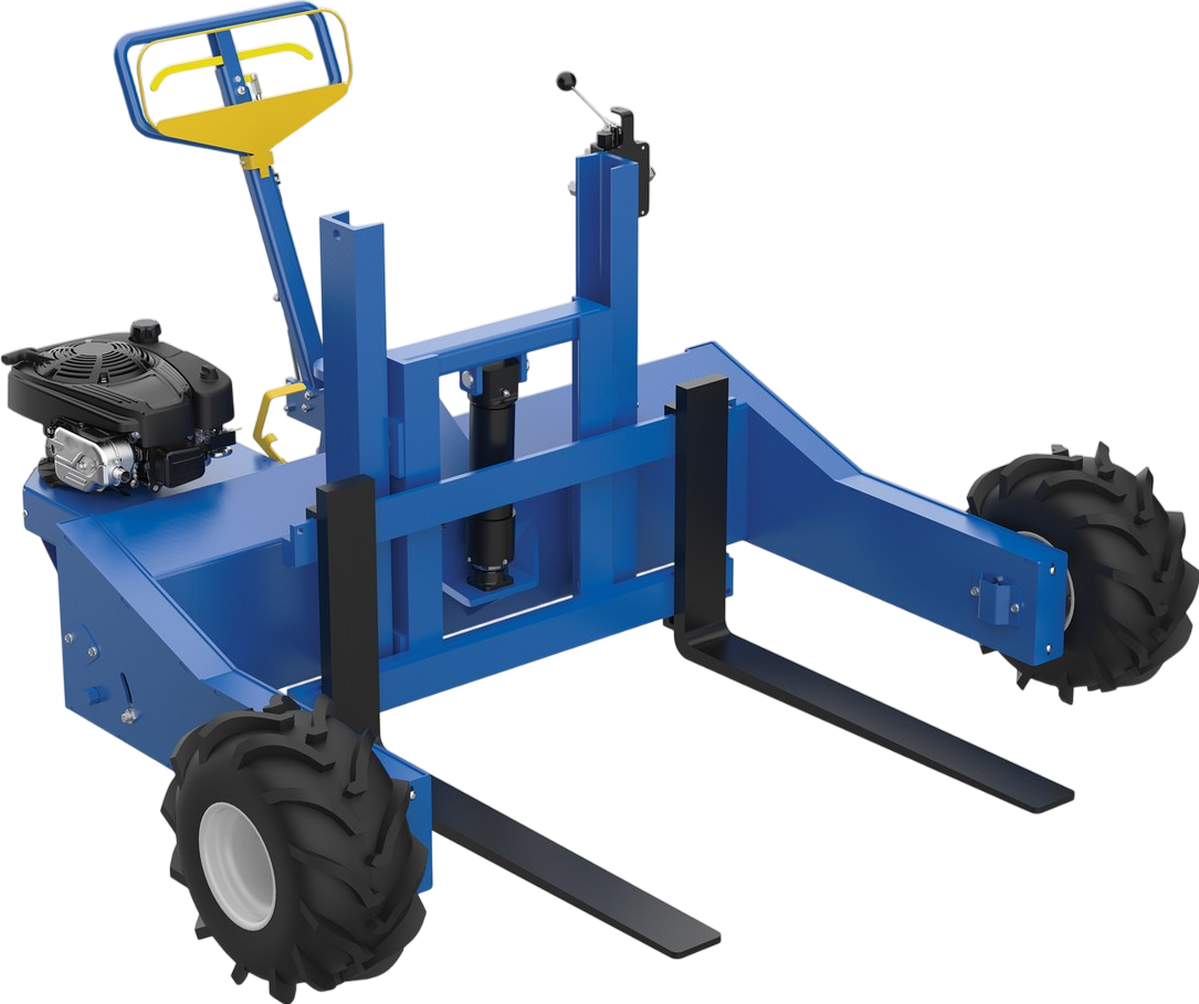 Vestil ALL-T-4-GPT Pallet Truck Gas Powered Drive and Lift All-Terrain 36