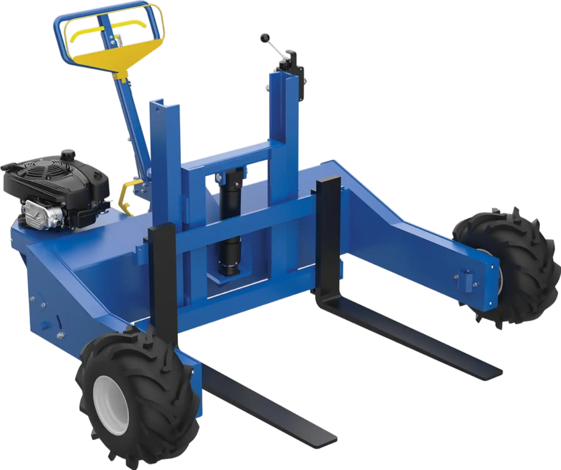Vestil ALL-T-4-GPT Pallet Truck Gas Powered Drive and Lift All-Terrain 36