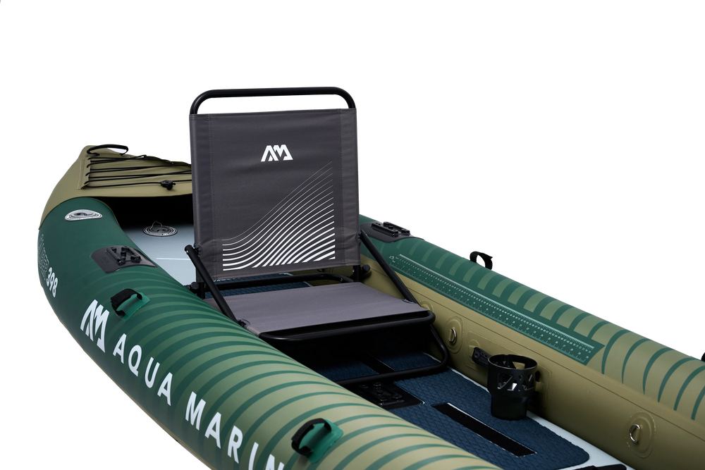 Aqua Marina CA-398 Caliber 13'1" Inflatable Angling Kayak 1-2 Person New