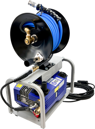 AR Blue Clean AR610-PRO Electric Pressure Washer with Cart and Hose Reel 1350 PSI 1.9 GPM New