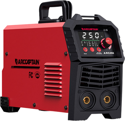 Arccaptain ARC250 Synergic Stick Welder with Lift TIG 250A IGBT 230V New