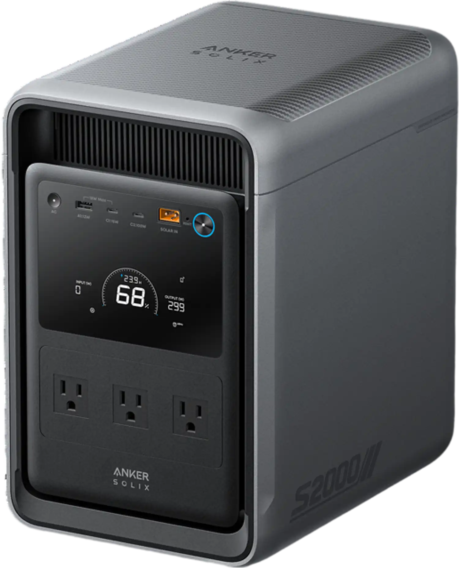 Anker SOLIX S2000 Portable Power Station 2010Wh 1500W LiFePO4 New