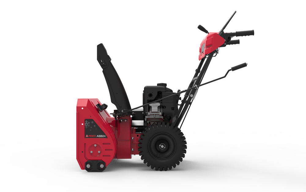 A-iPower ASB24 Snow Blower Gas Two-Stage 24" Self-Propelled New