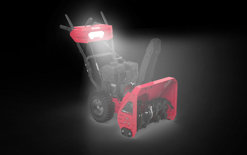 A-iPower ASB24 Snow Blower Gas Two-Stage 24" Self-Propelled New