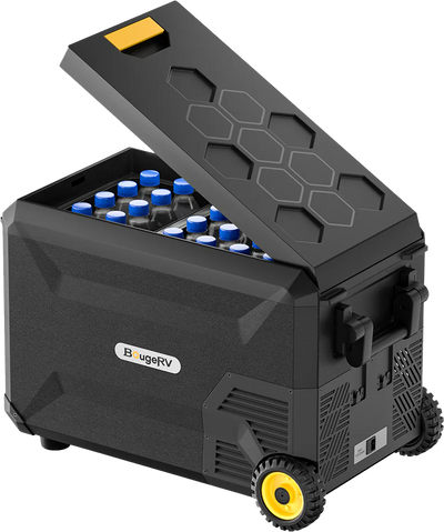 BougeRV Aspen 30 PRO Portable Refrigerator Dual Zone 34QT 12V New