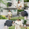 Giraffe Tools Retractable Garden Hose Reel 1/2in-100ft Dark Grey New
