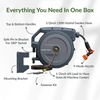 Giraffe Tools Retractable Garden Hose Reel 1/2in-130ft New