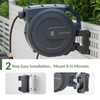Giraffe Tools Retractable Garden Hose Reel 65ft-155ft New