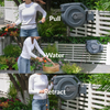 Giraffe Tools AW50 Retractable Garden Hose Reel 5/8 in-115ft New