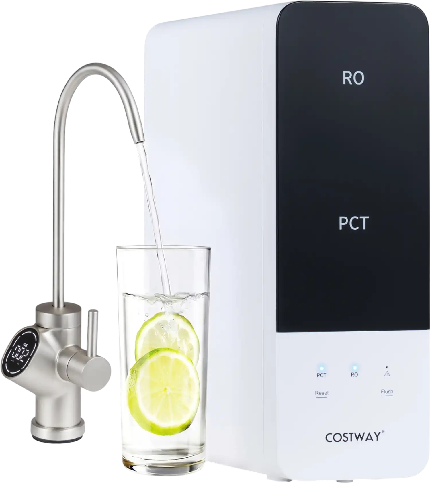 Costway AW-RB05 Tankless Under-Sink Reverse Osmosis Water Filter 600/800 GPD 59327550 New