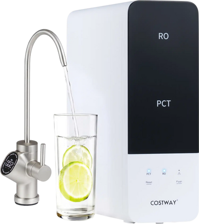 Costway AW-RB05 Tankless Under-Sink Reverse Osmosis Water Filter 600/800 GPD 59327550 New