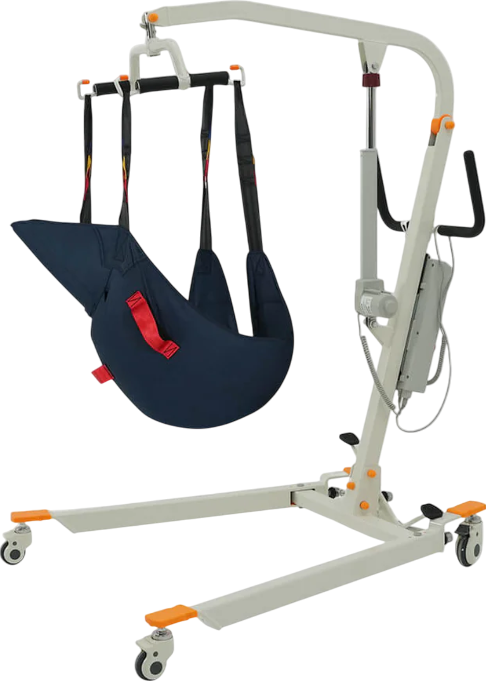 Vocic AY02 Electric Hoyer Lift 440 Lb Capacity with Adjustable Base & 360° Sling Arm New
