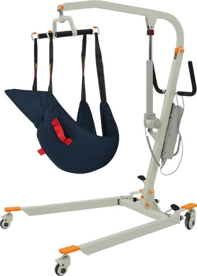 Vocic AY02 Electric Hoyer Lift 440 Lb Capacity with Adjustable Base & 360° Sling Arm New