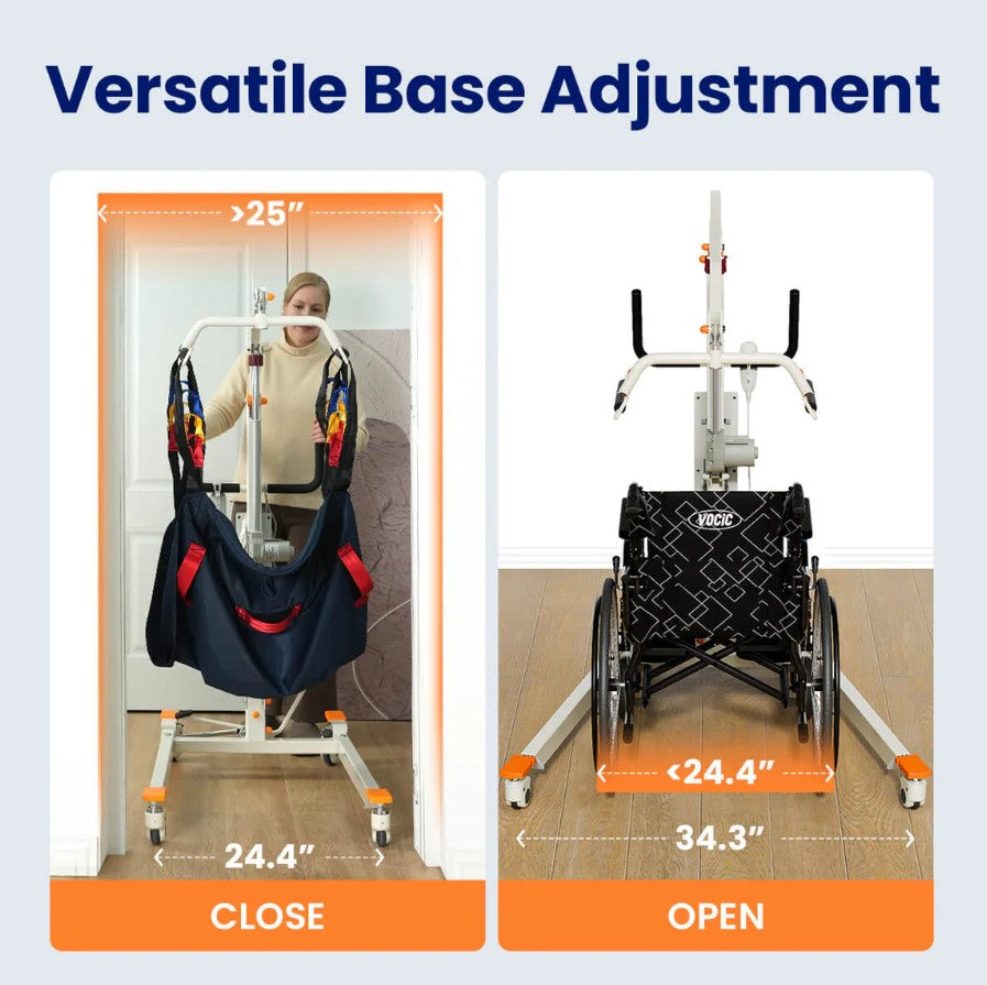 Vocic AY02 Electric Hoyer Lift 440 Lb Capacity with