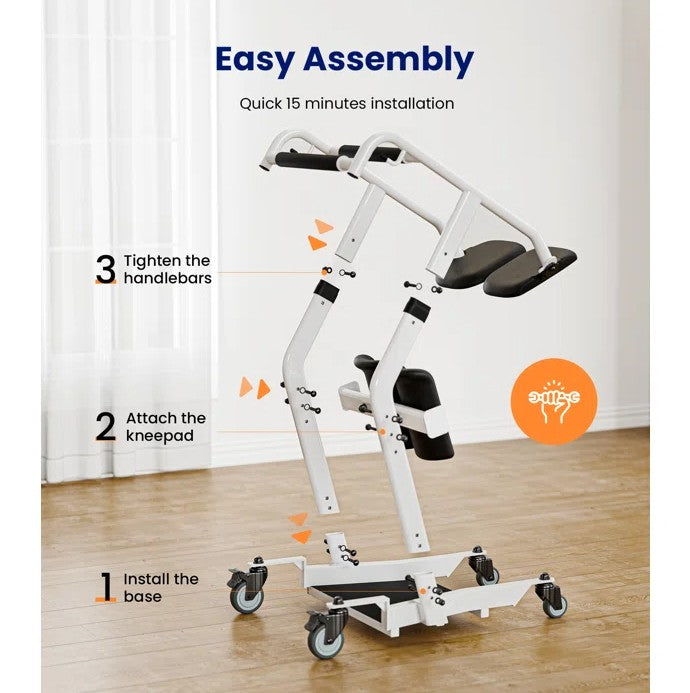 Vocic AY03 Standing Transfer Assist Device Sit-to-Stand Lift with 400 Lb Capacity New