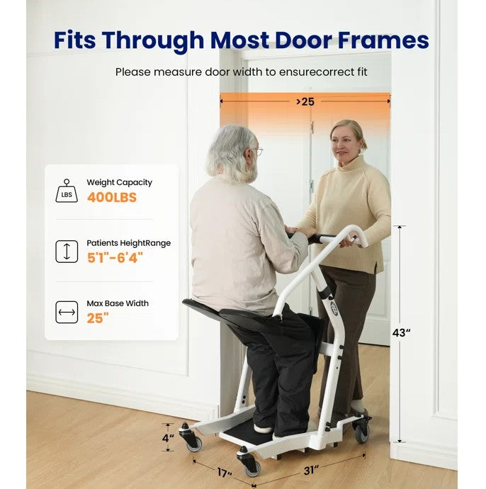 Vocic AY03 Standing Transfer Assist Device Sit-to-Stand Lift with 400 Lb Capacity New