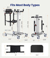 Vocic AY06 Electric Folding Patient Lift Portable Transfer Chair with 330 Lb Capacity New