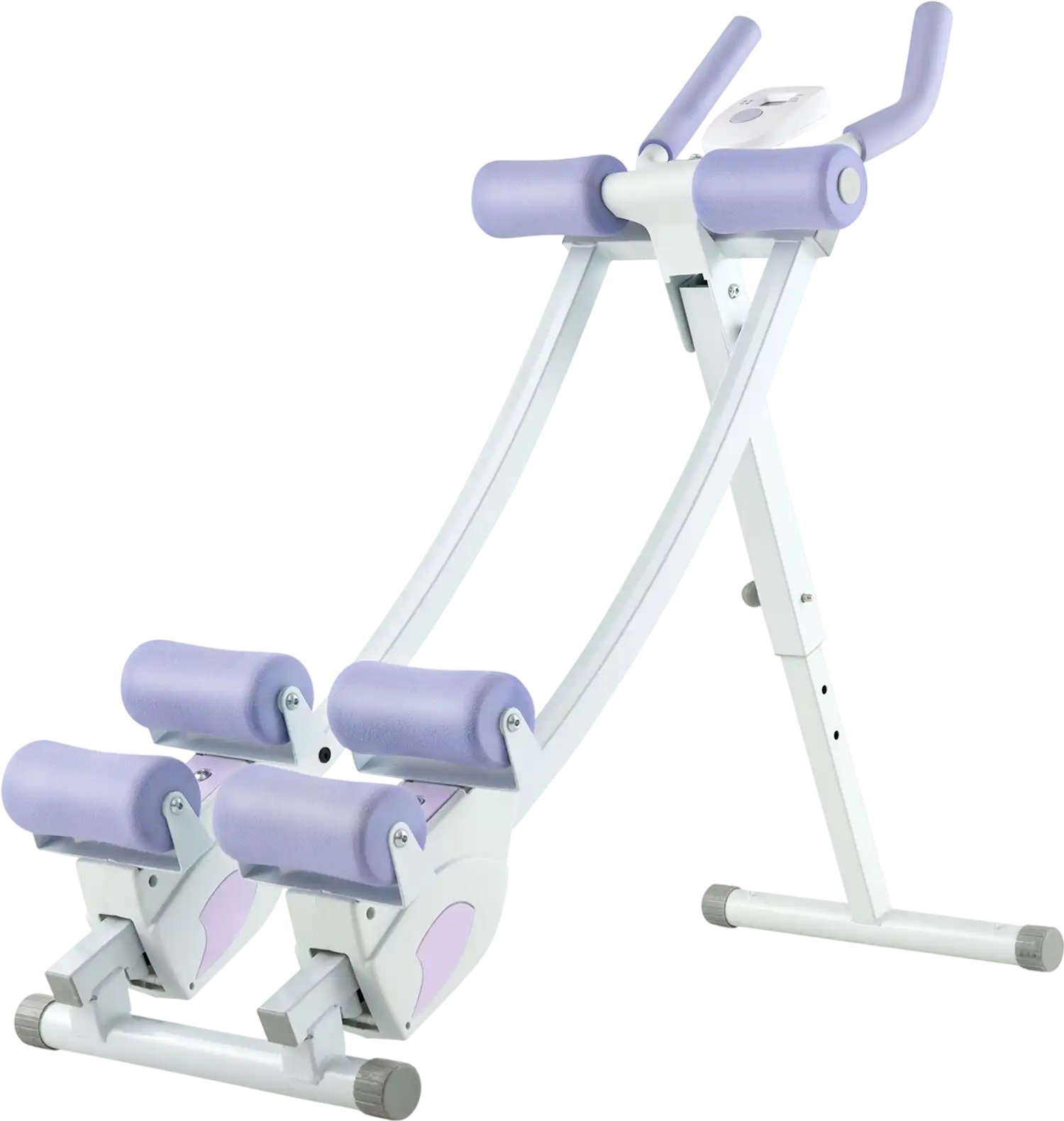 Costway Ab Machine LCD Monitor 4 Adjustable Heights 87219354 New