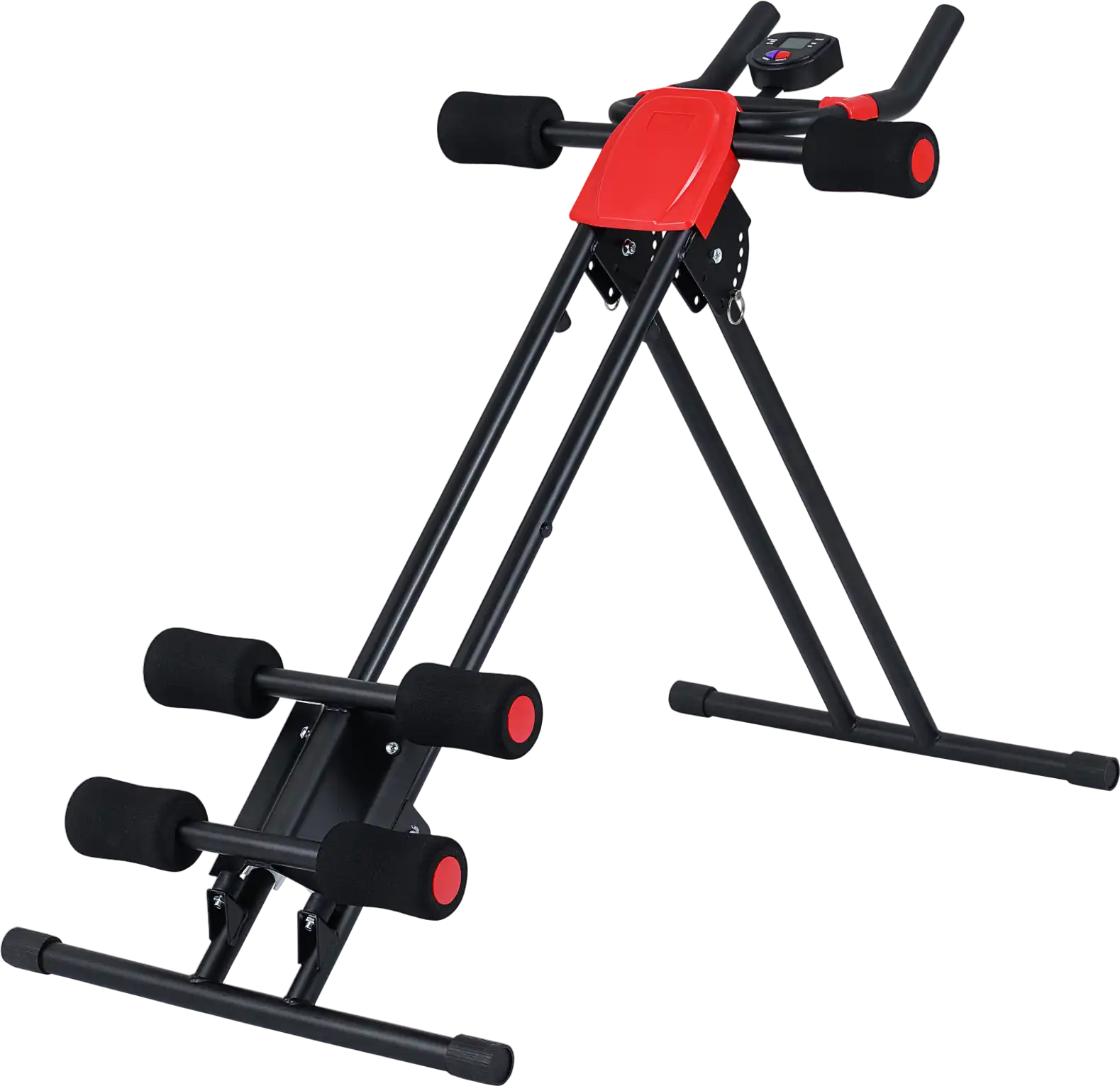 Costway Foldable Adjustable Ab Workout Machine Trainer 66510542 New