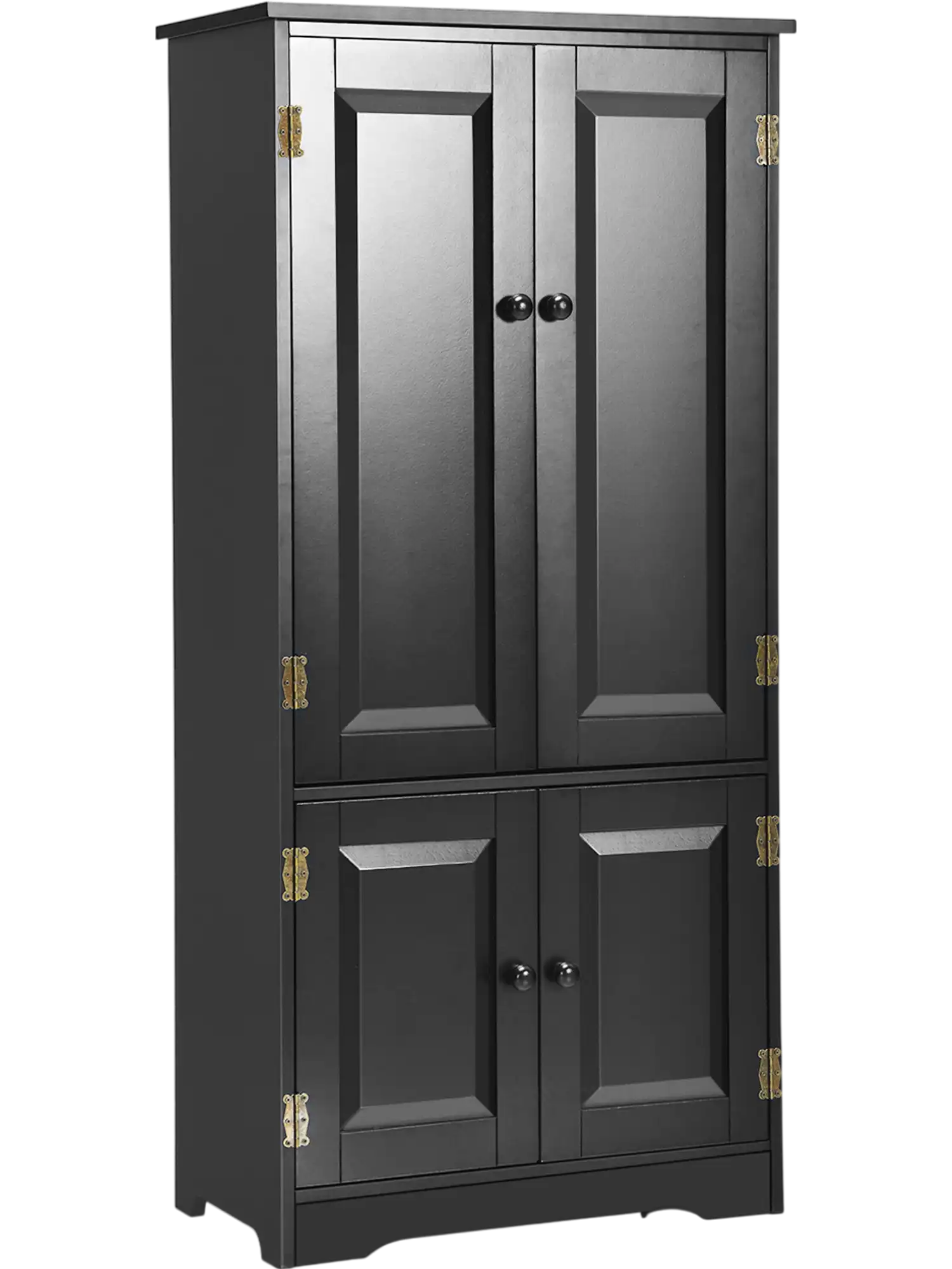 Costway Accent Storage Cabinet Adjustable Shelves 23159807 New