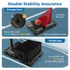 Fillable base and weight bag for the 4.9-10 feet adjustable basketball hoop, enhancing stability for indoor and outdoor.