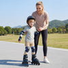 Adjustable Kids' Incline Skates for Boys Girls Ages 5-14-Blue - Gallery View 1 of 10