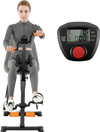 Adjustable LCD pedal exercise bike with clear sport data display, designed for daily home exercise and rehabilitation.