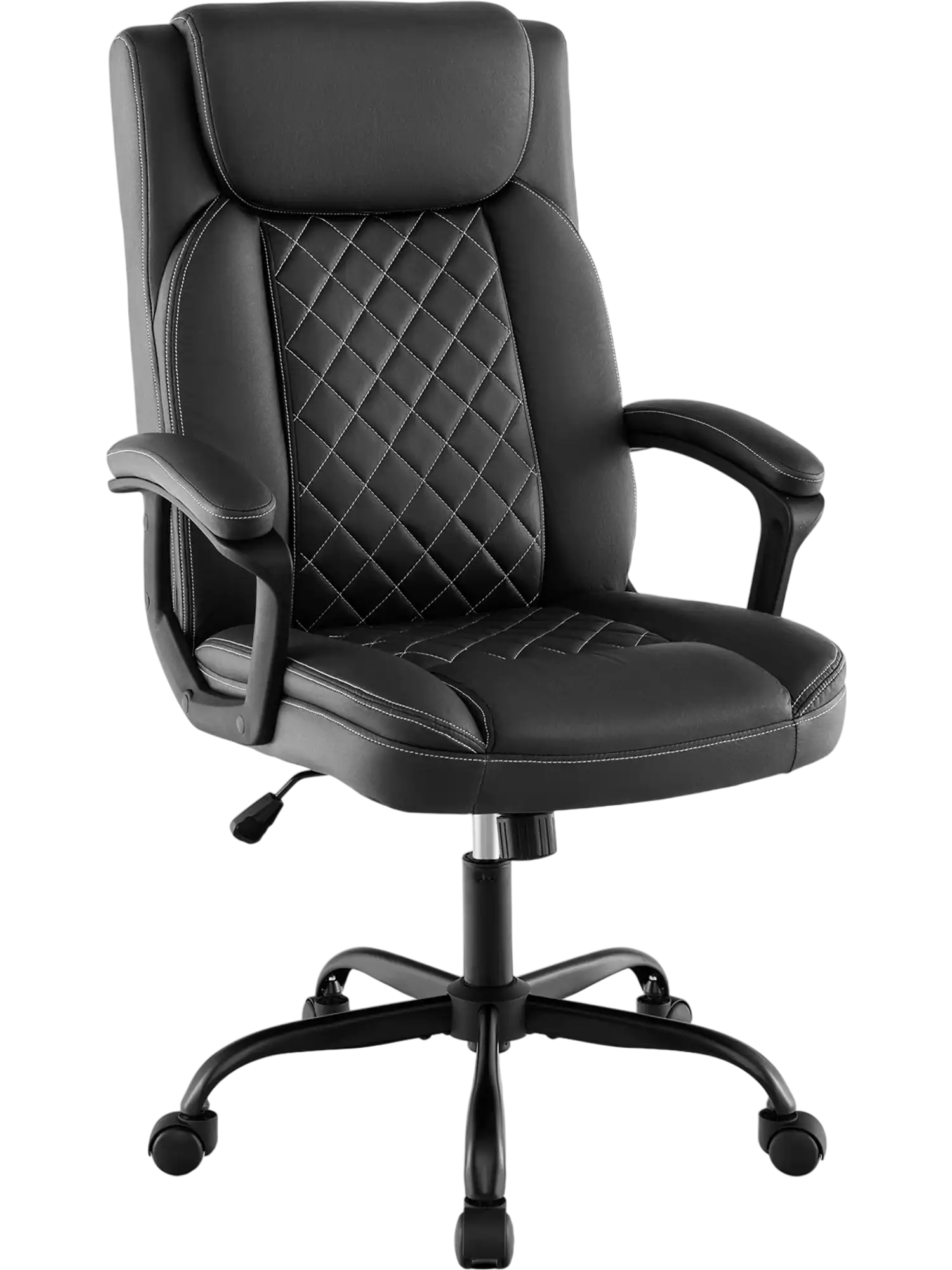 Costway Ergonomic High Back Executive Office Chair Thick Headrest Cushion 25964813 New