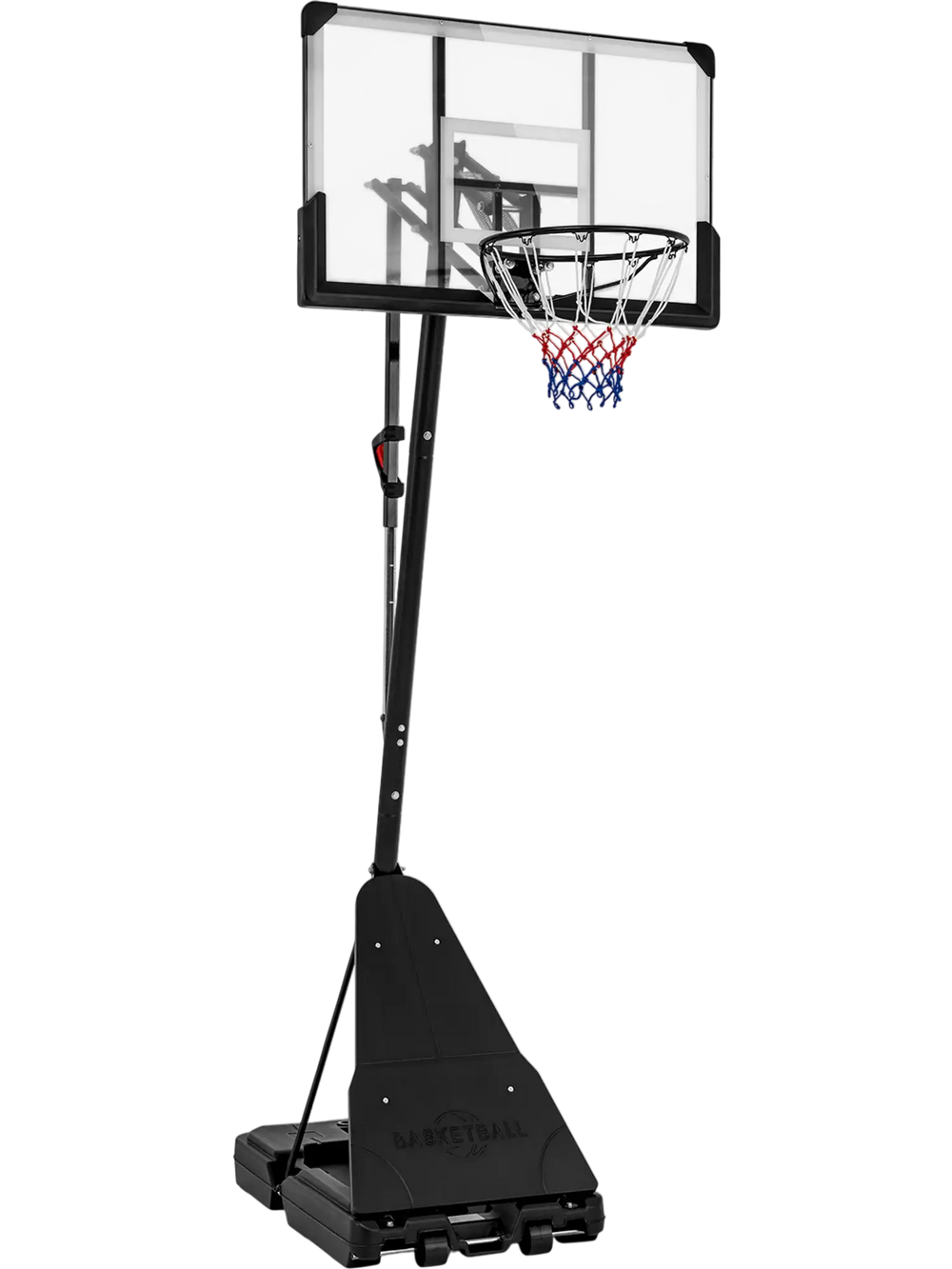 4.9-10 Feet Height Adjustable Portable Basketball Hoop Basketball Goal System