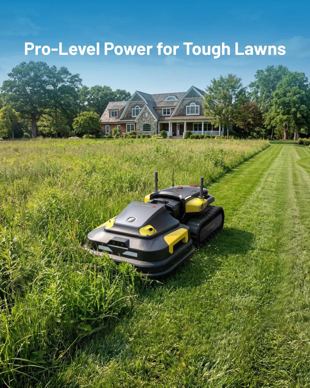 Yarbo Y Series Lawn Mower Pro Module 20" Cutting Width 6 Acre Coverage Remote App Control New