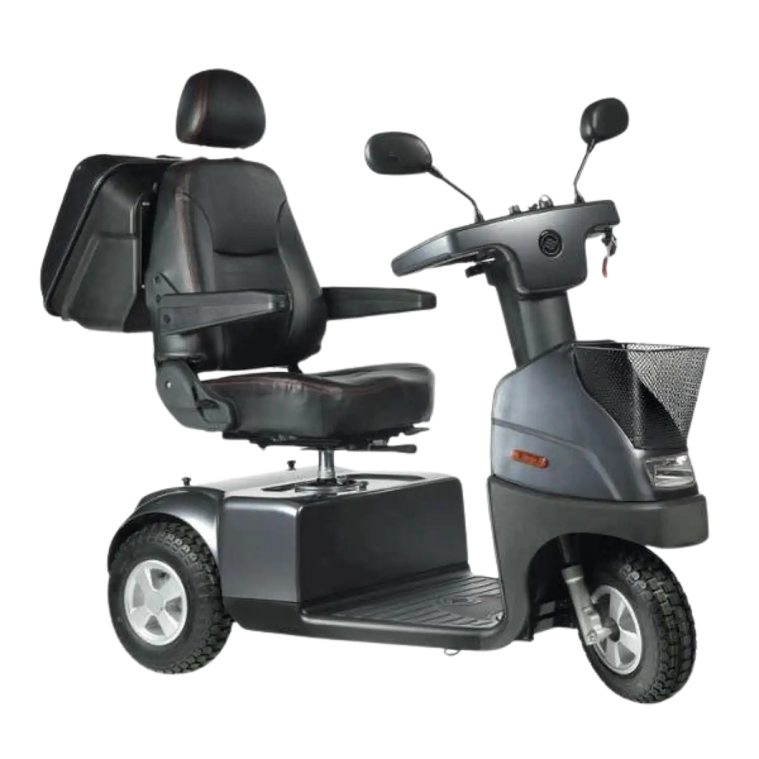 Afikim Afiscooter C3 Standard 3-Wheel Electric Mobility Scooter Grey New