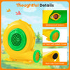 680W air blower with waterproof switch, air vent mesh cover, and non-slip foot pads for secure operation.