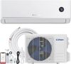 Minisplit aire acondicionado de 12000 BTU con control WiFi, para frío y calor, ideal para habitaciones de hasta 1200.