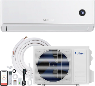 Costway 12,000 BTU 18.1 SEER2 115V Mini Split Air Conditioner Heat Pump Alexa 94353682 New